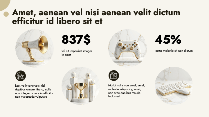 Marble Elegance Beige Luxury slide 7